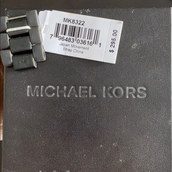 Michael Kors Mercer Black Dial Chronograph Watch - Picture 2 of 4